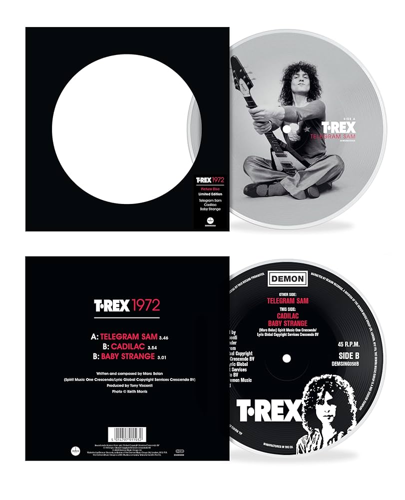 T. Rex, T.Rex - Telegram Sam / Cadilac / Baby Strange